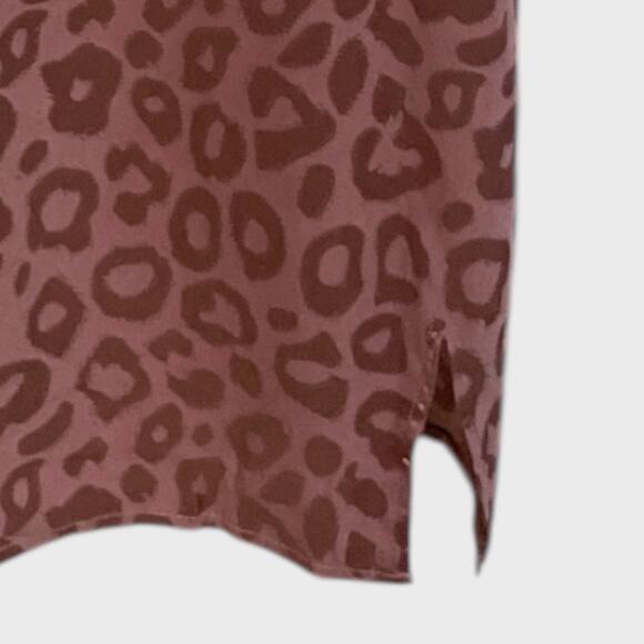 Sexy Animal Print Maternity Nightgown Size Medium - Picture 15 of 16